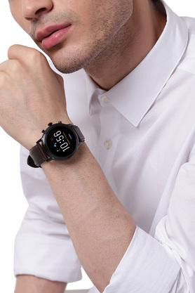 Mens leather smart online watch