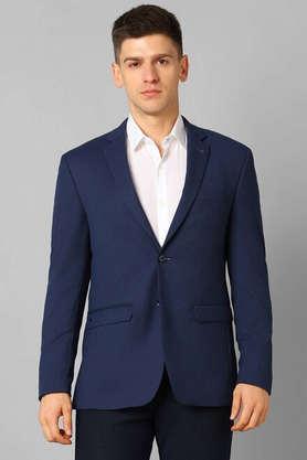 Buy LOUIS PHILIPPE Textured Polyester blend Regular Fit Men's Work Wear  Blazer