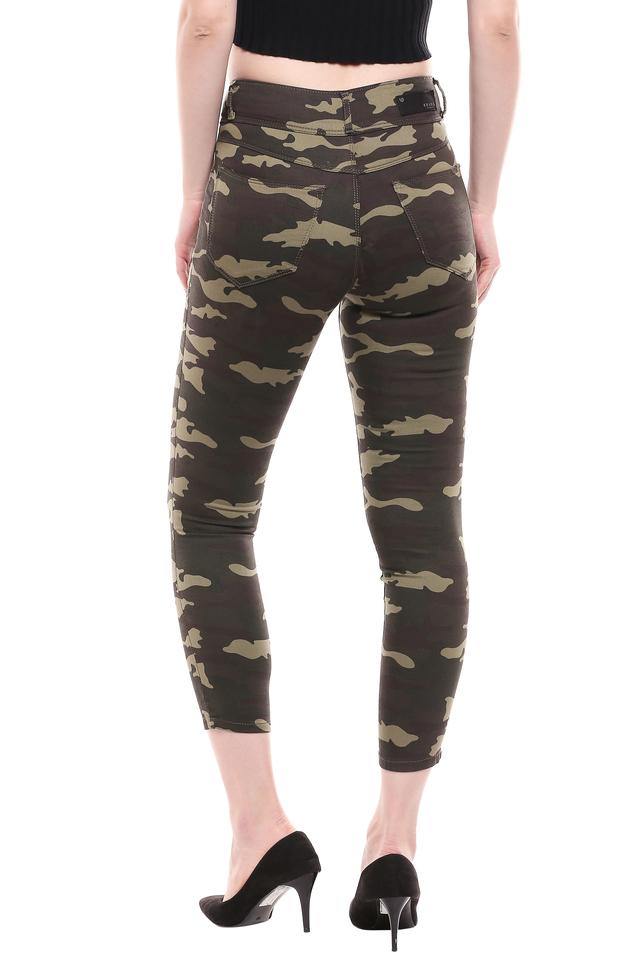 Womens clearance camouflage jeggings