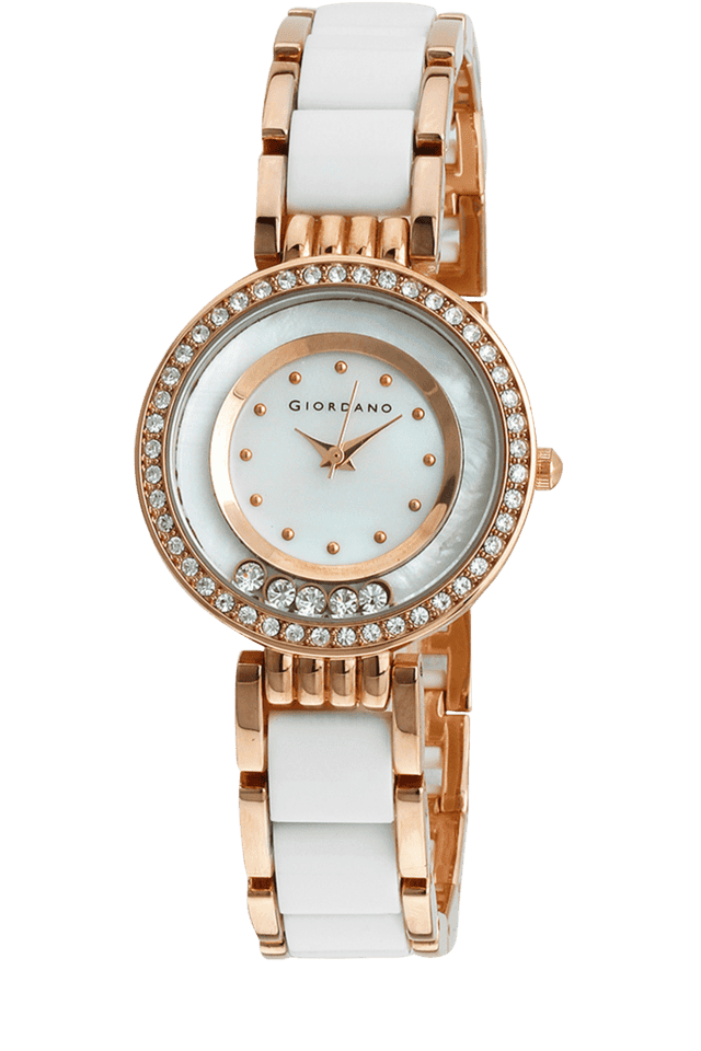 Buy GIORDANO Womens Round Dial Watch 60063 22 Shoppers Stop