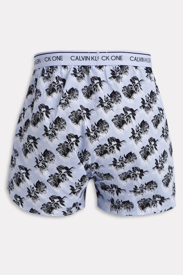 Buy CALVIN KLEIN UNDERWEAR Blue Printed Cotton Mens Boxers