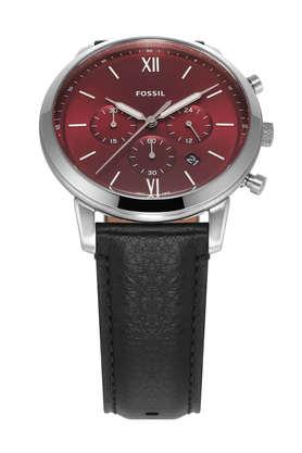 Fossil red shop dial watch