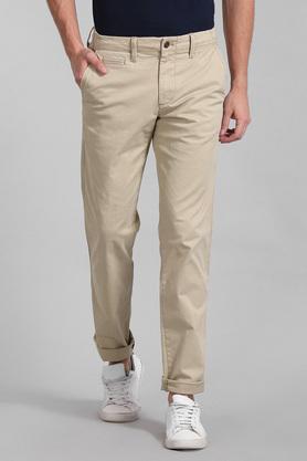 Buy GAP Mens Beige Washwell Vintage Wash Khakis In Slim Fit With