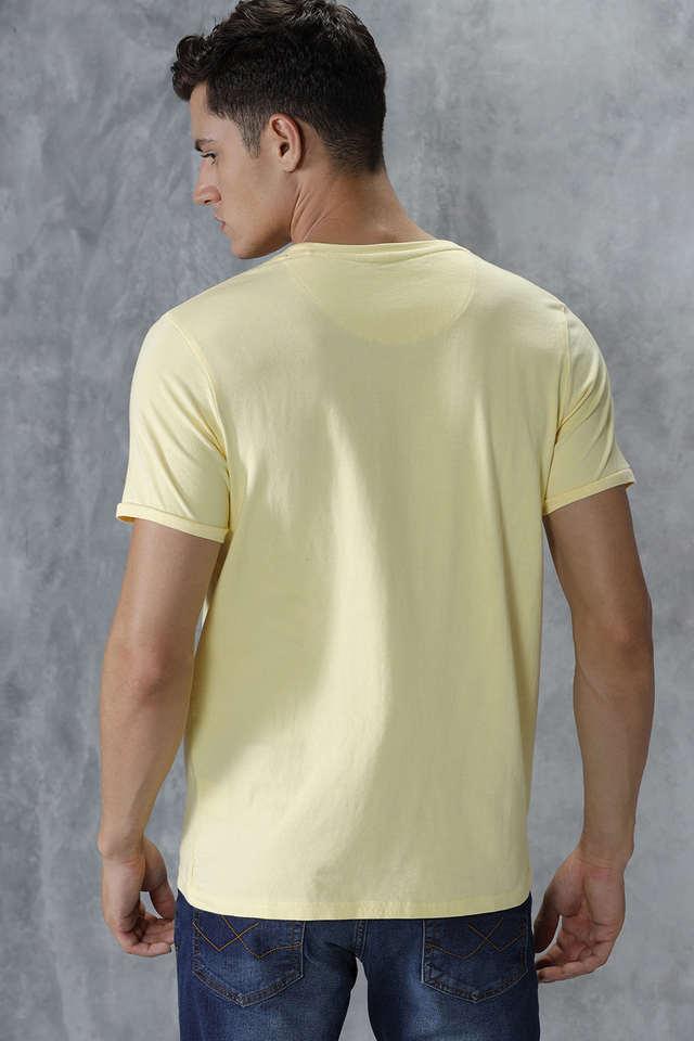 wrogn yellow t shirt