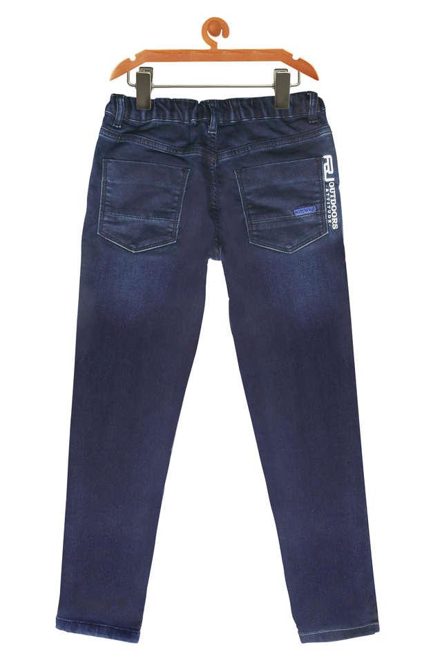 Buy RUFF Solid Denim Slim Fit Boys Jeans Shoppers Stop