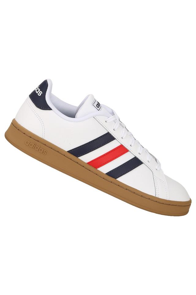 Adidas grand best sale court sneaker white