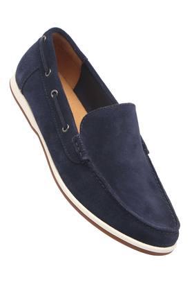 Clarks men's outlet suede loafers