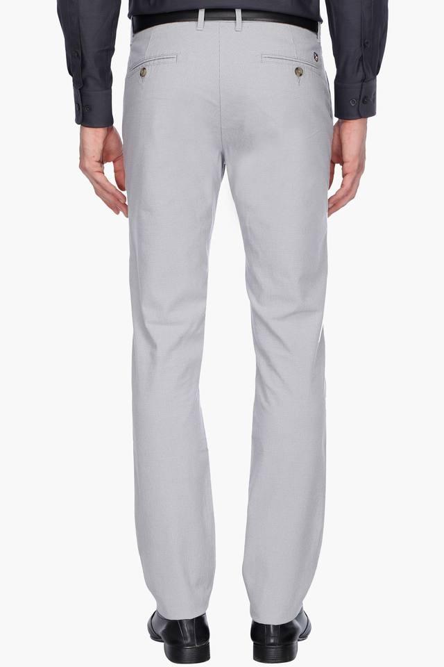 Buy US Polo Assn Men Black Striped Tapered Fit Formal Trousers  Trousers  for Men 612633  Myntra