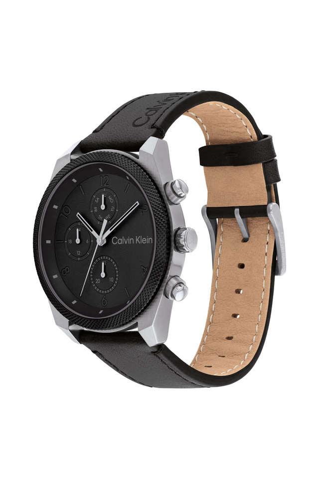 Calvin klein black outlet watch price