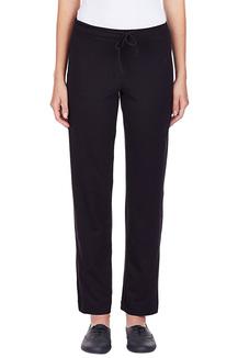 Jockey Women's Activewear Cotton Stretch Bootcut Pants, Black, Small