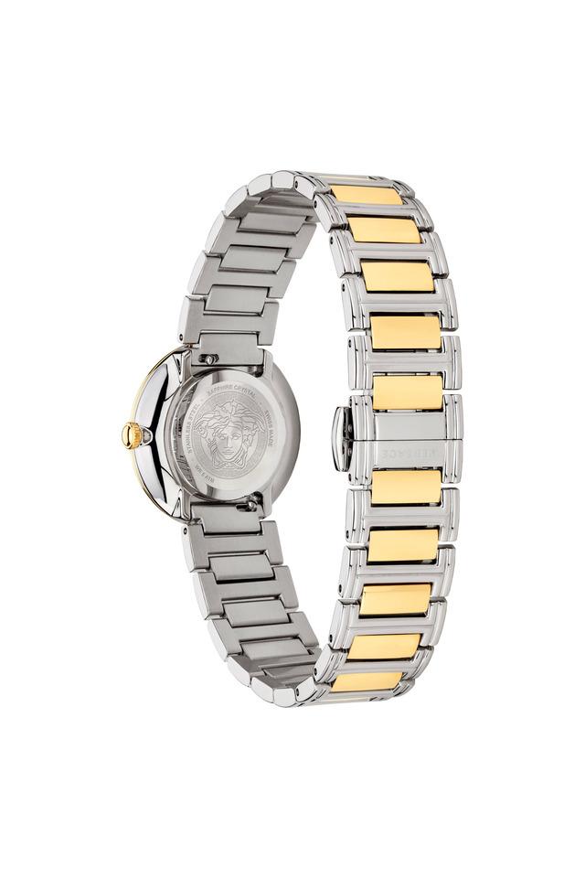 Buy VERSACE Womens 28 mm Virtus Mini Green Dial Stainless Steel