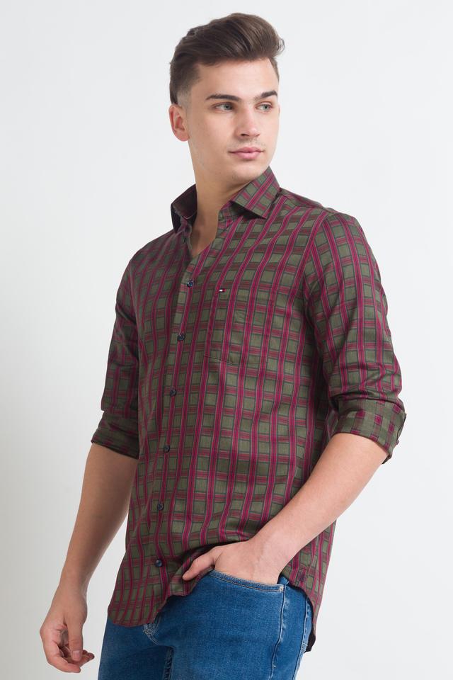 Tommy hilfiger casual on sale shirts