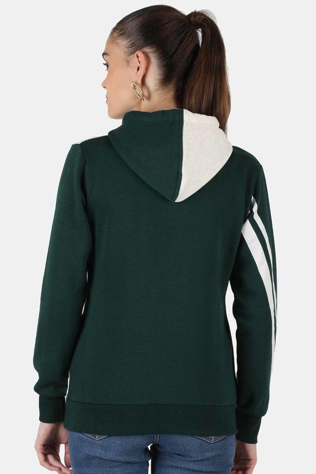 Green hotsell ladies sweatshirt