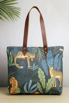 Jute discount leather bags