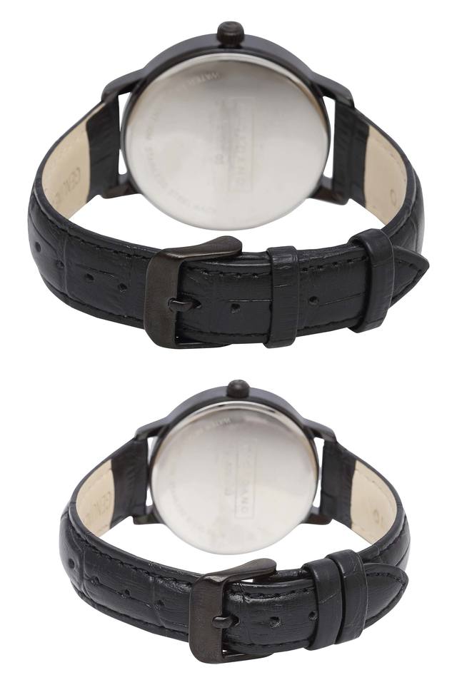 Buy GIORDANO Mens and Womens Grey Dial Leather Analogue Couple Couple Watches GD 986 03 Shoppers Stop