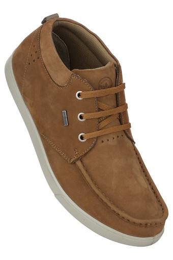 woodland leather casual shoes