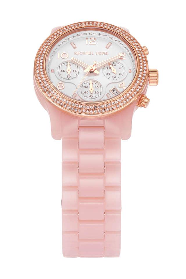 Michael kors runway pink hot sale smartwatch