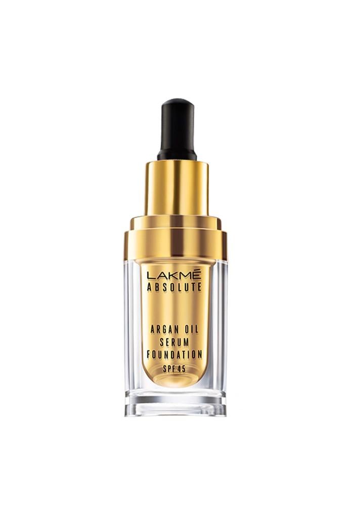 lakme absolute argan oil serum foundation rose silk