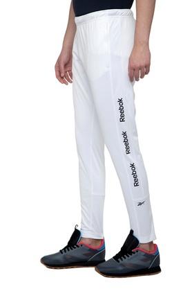 Reebok white track pants hot sale