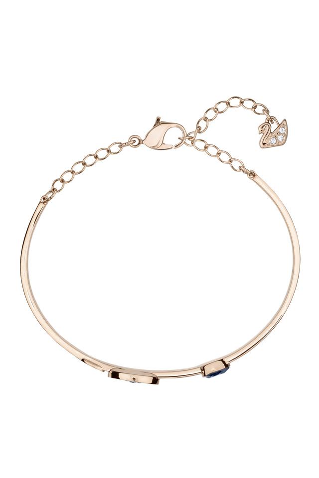 Swarovski Jewellery Swarovski Imber Round Cut Gold Tone Tennis Bracelet  1cm, 16.3-20cm - Jewellery from Faith Jewellers UK