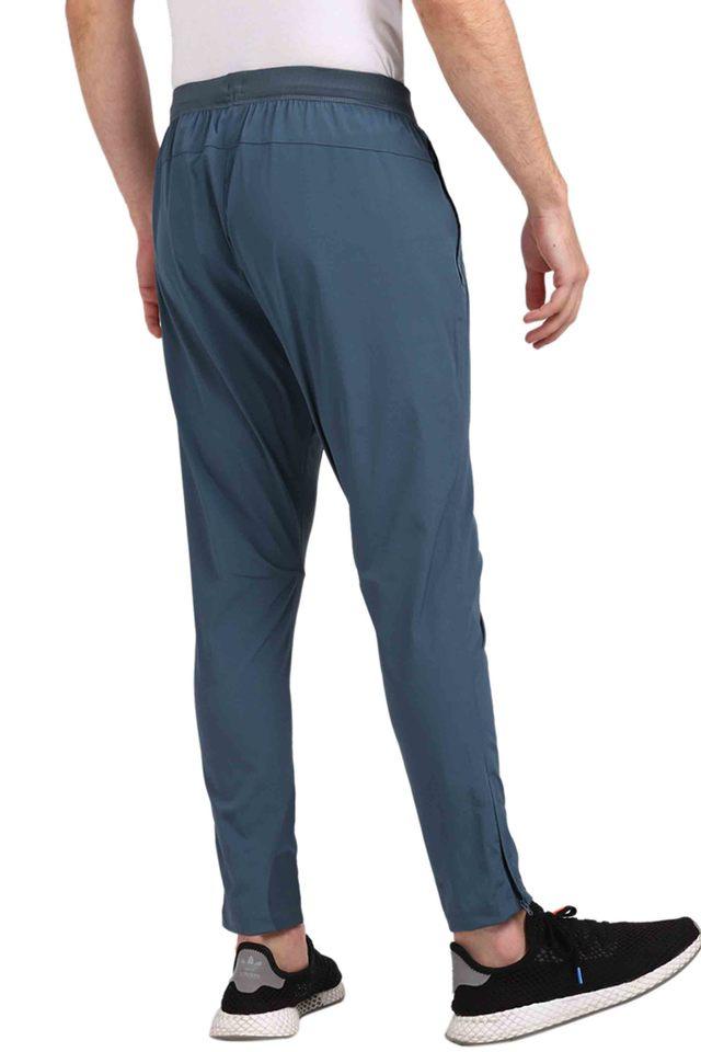 Regular fit sports track pants for men