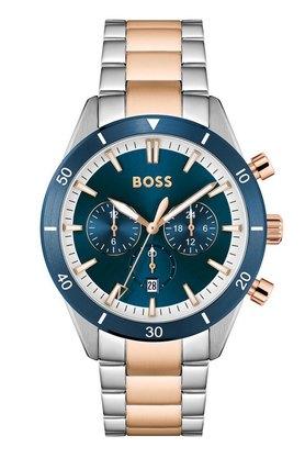 Boss hero sport lux steel best sale and gold tone men's watch