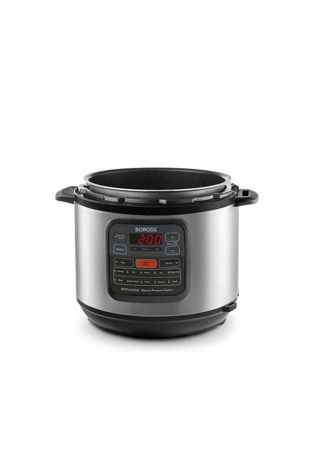 Buy BOROSIL Silver Cloud Instacook 6 L Electric Presssure Cooker Shoppers Stop