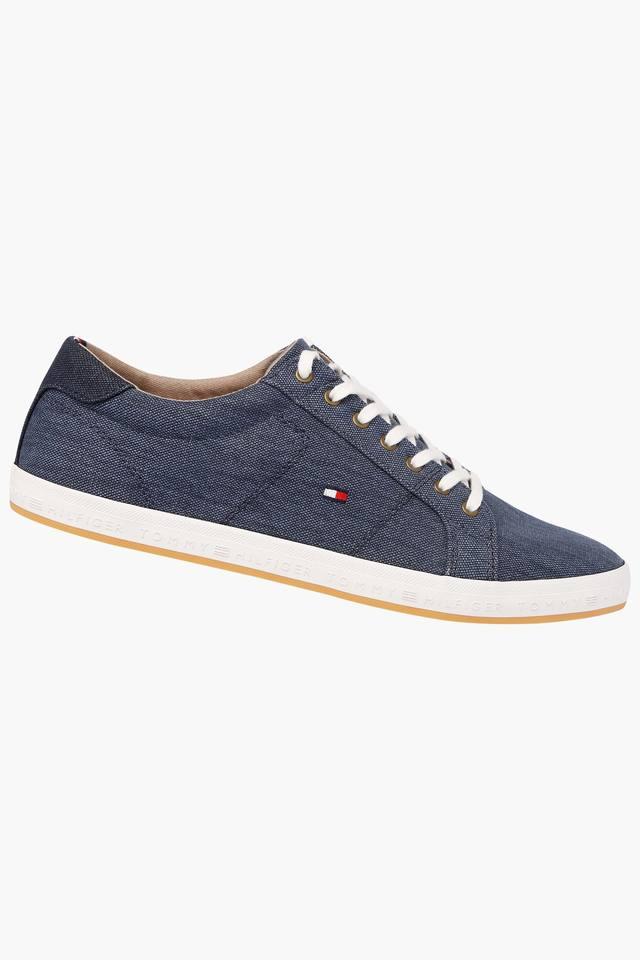 Tommy hilfiger blue on sale sneakers