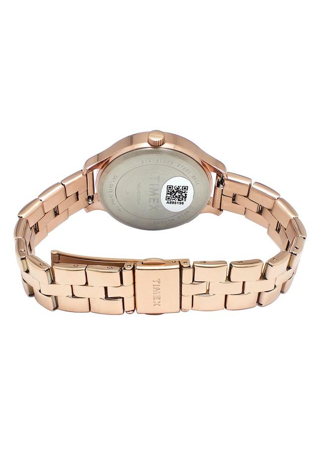 Buy TIMEX Womens Rose Gold Brass Analog Watch TWEL14803