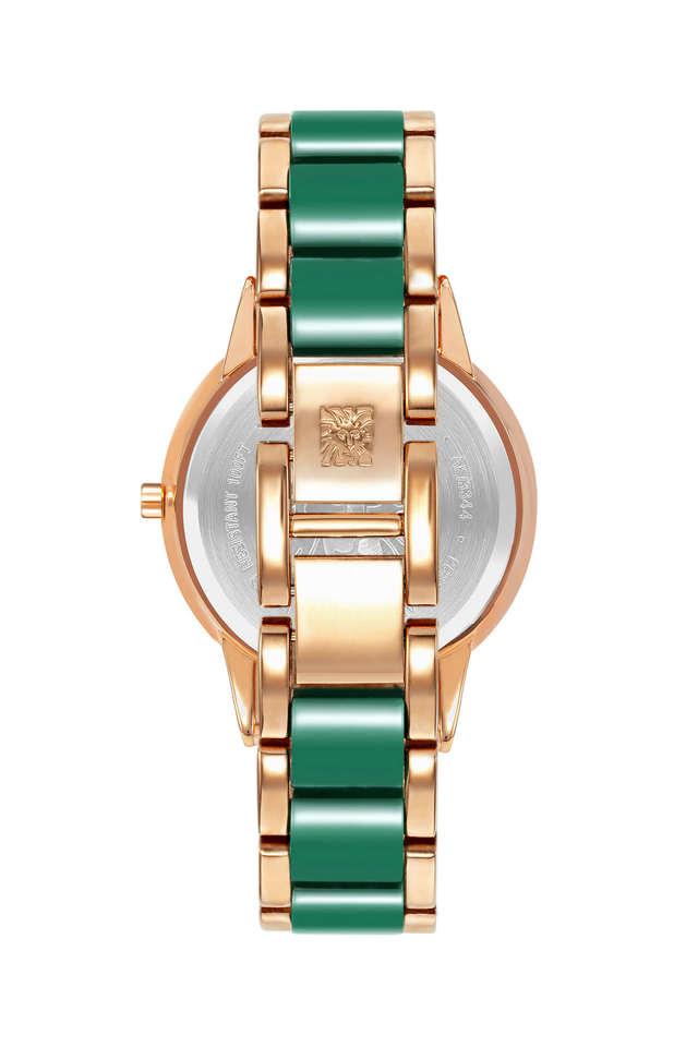 Buy ANNE KLEIN Quartz 32 mm Green Dial Ceramic Analog Watch for