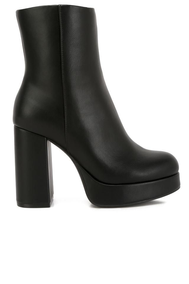 Black Ankle Boots - Chunky Platform Boots - Boots for Women - Lulus