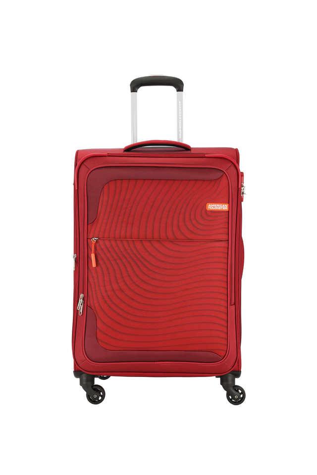 Buy AMERICAN TOURISTER Red Men s Ares Polyester Soft Trolley Shoppers Stop