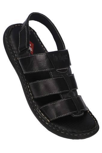 lee cooper men's leather sandals