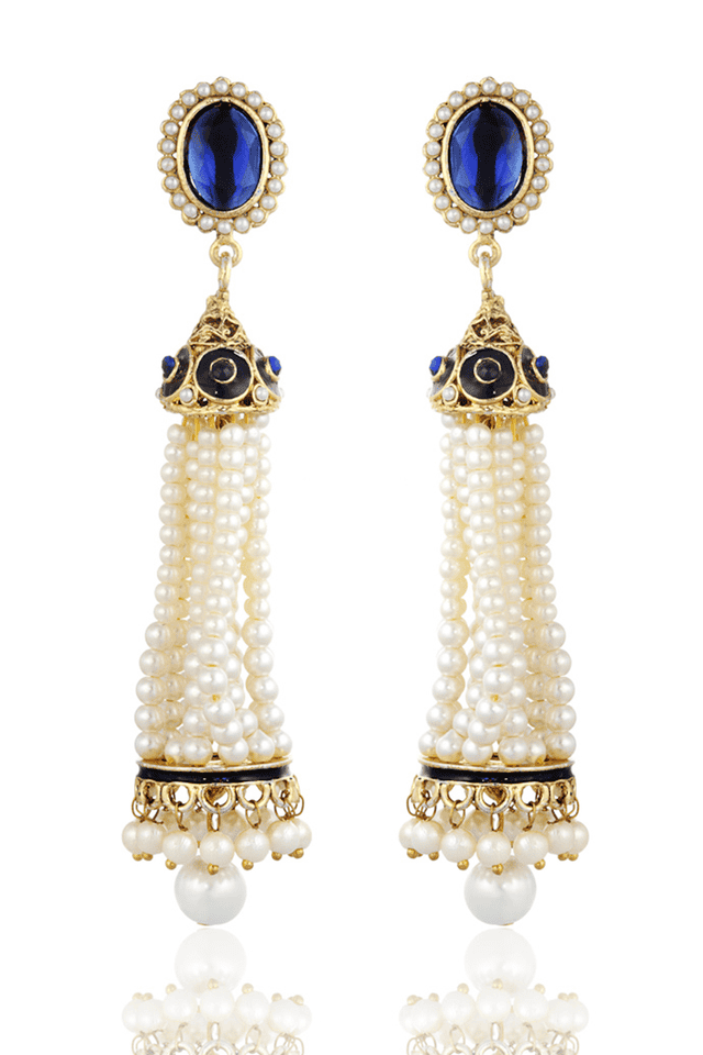 Accessorize London Women's Pearl Hoop Earrings - Accessorize India