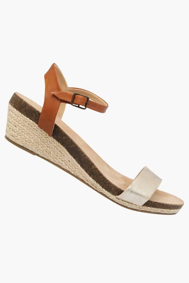 Sharon Multicolour Leather Heel Sandal for Women