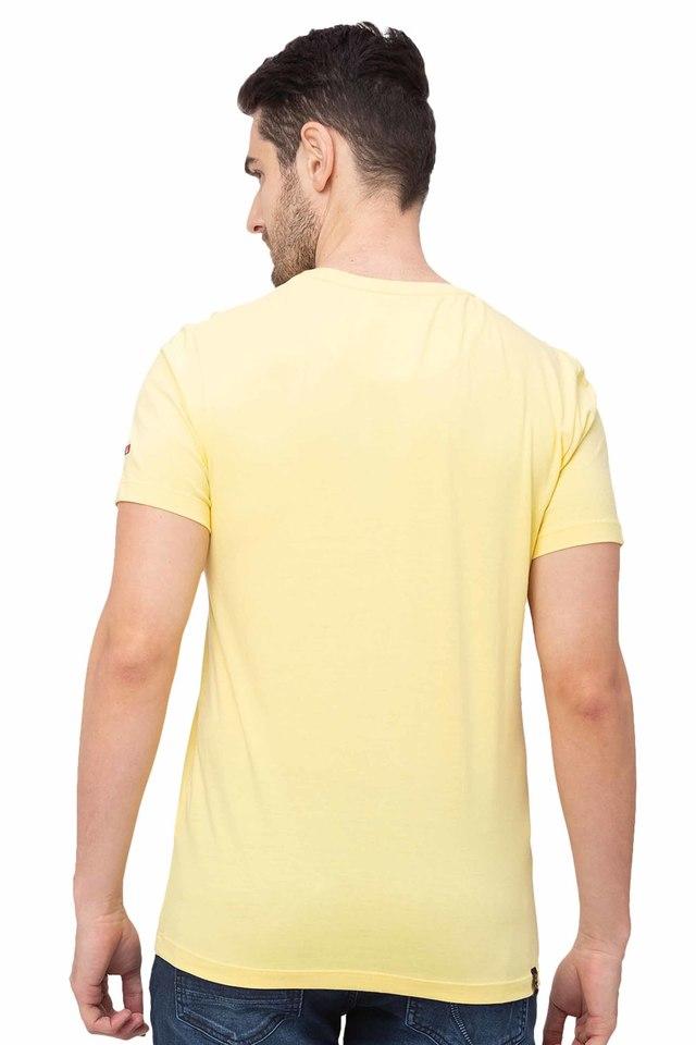 BEING HUMAN -  Yellow T-Shirts & Polos - Main