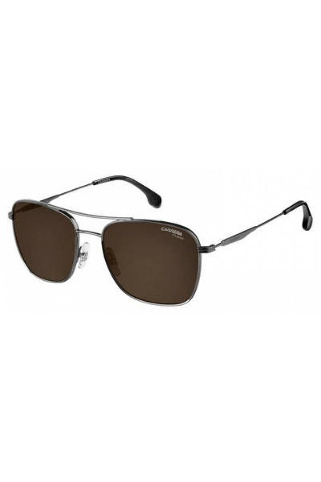 CARRERA Unisex Brown Aviator Sunglasses with Metal Slides - 6289736 - TJC