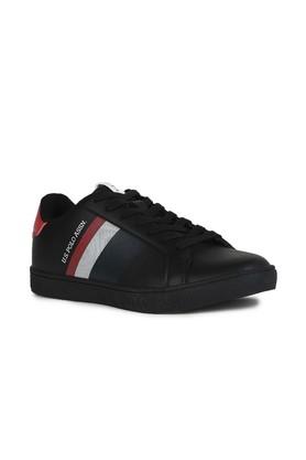 U.S. POLO ASSN. White Polyurethane Men's Sneaker