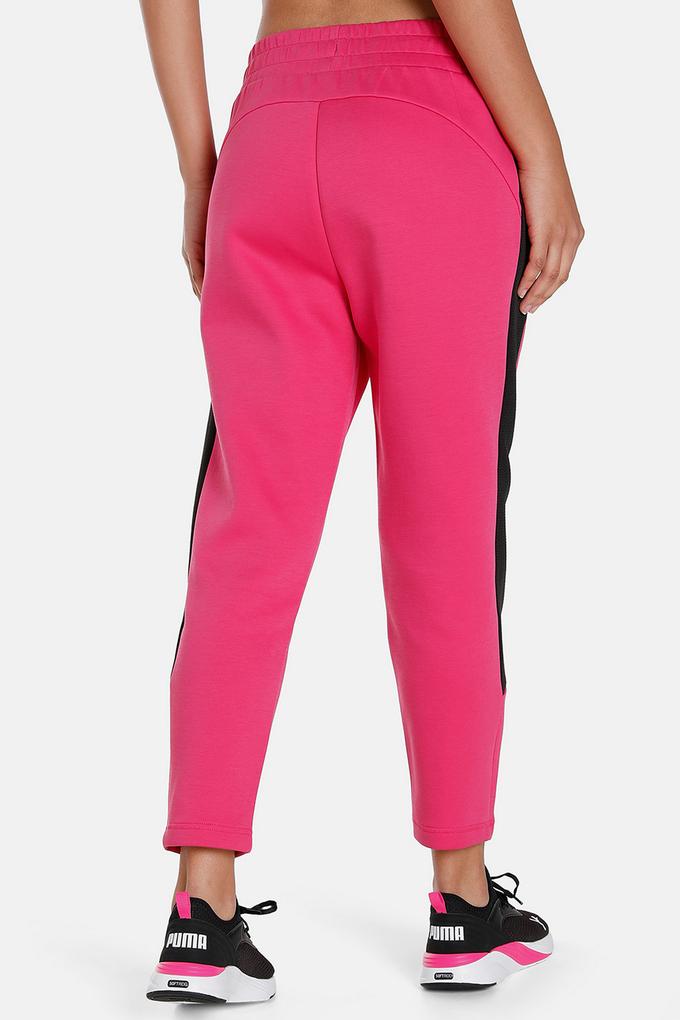 Puma Womens L (Actual 33x26) Pink Jogger Sweatpants