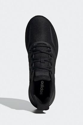 Addidas black store running shoes