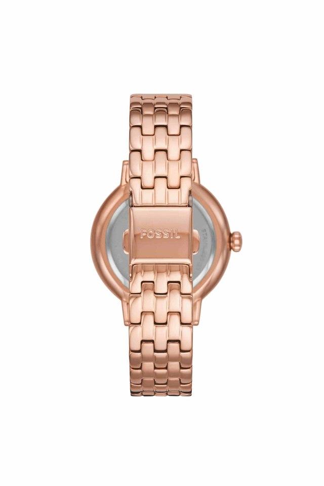 Fossil watches outlet golden colour