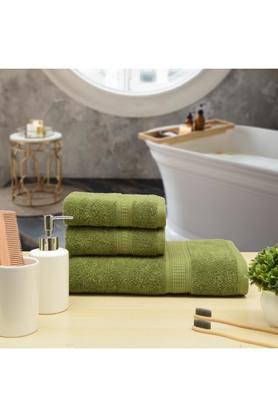 Olive green bath online towels