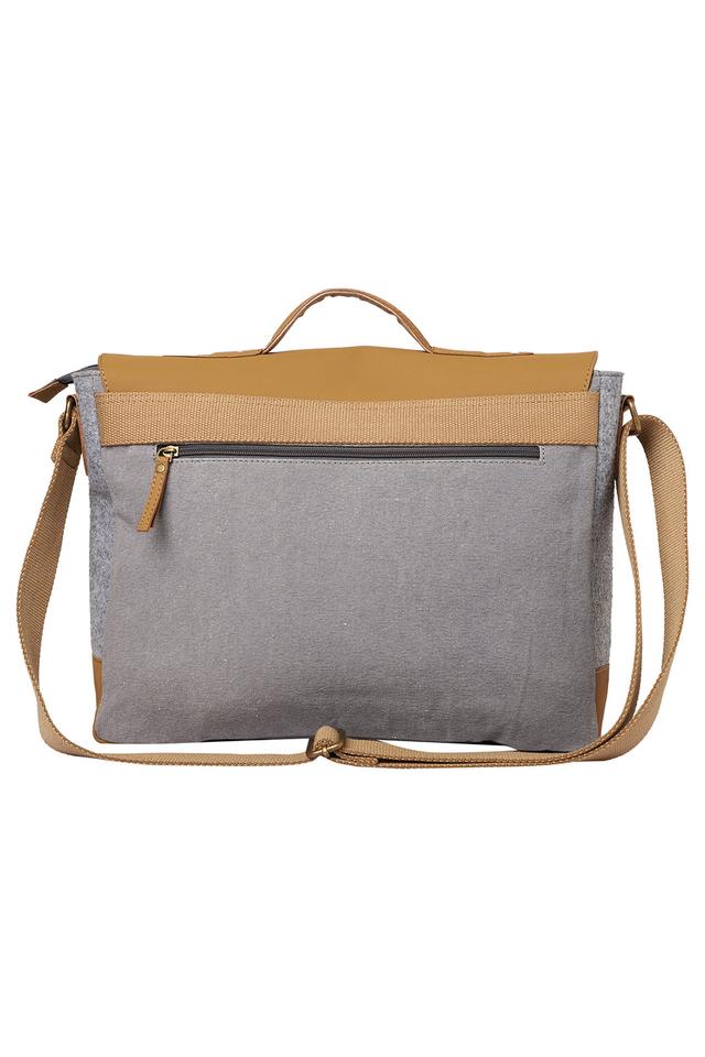 Magnetic Felt Canvas Unisex Messenger Crossbody Laptop Bag