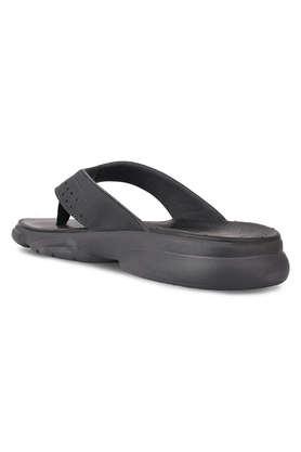 Buy CAMPUS Grey PU Slipon Men s Sport Slippers Shoppers Stop