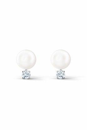 Swarovski treasure deals pearl earrings