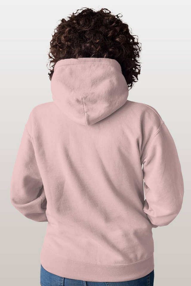 Buy MACMERISE Baby Pink Sweet and Savage Womens Hoodie | Shoppers Stop