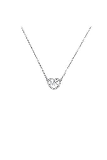 michael kors silver necklace