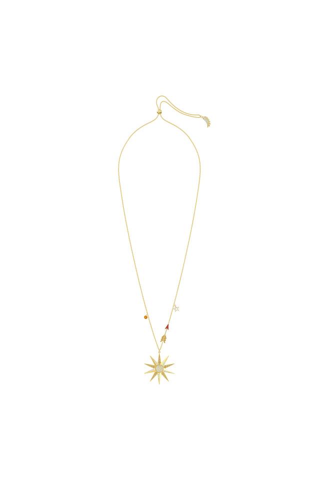 Swarovski lucky goddess necklace store