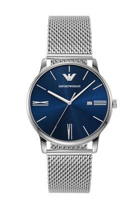 Armani watch blue on sale face