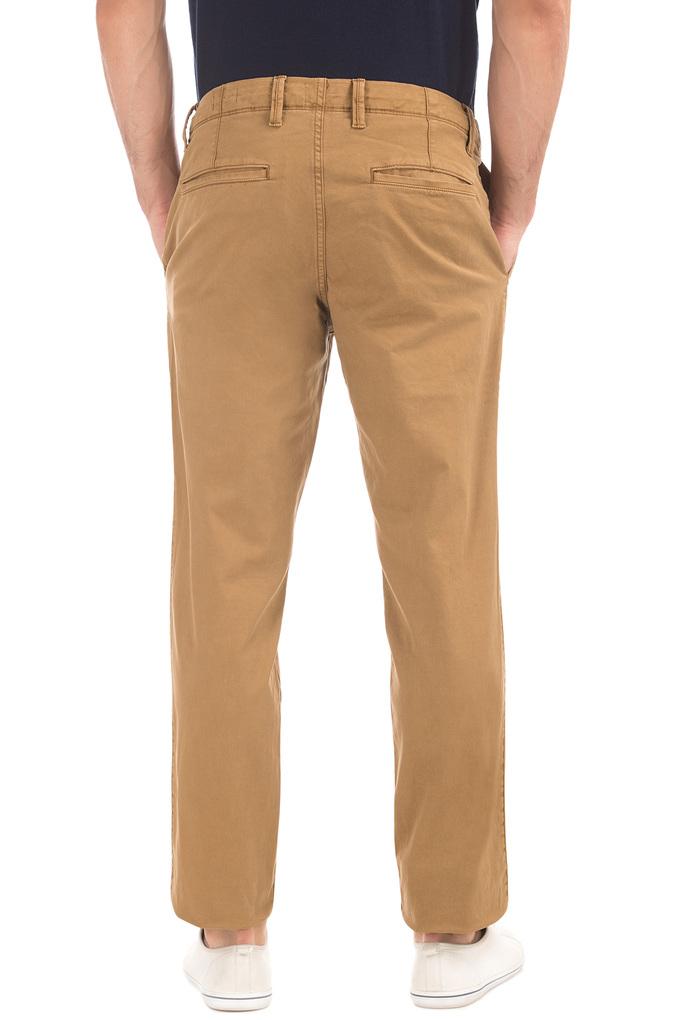 gap khaki pants skinny performance men's brown new size 32/30